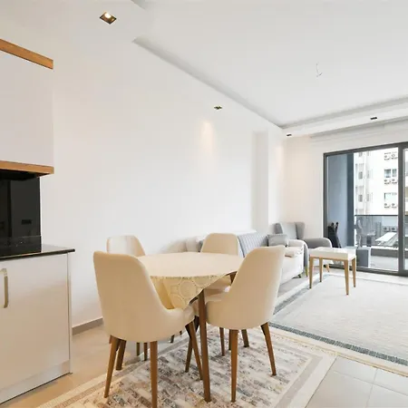 0004 Cozy 1 Bedroom For Rent In A Modern Residential Complex With Facilities , Mahmutlar *