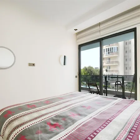 0004 Cozy 1 Bedroom For Rent In A Modern Residential Complex With Facilities , Mahmutlar Apartment *