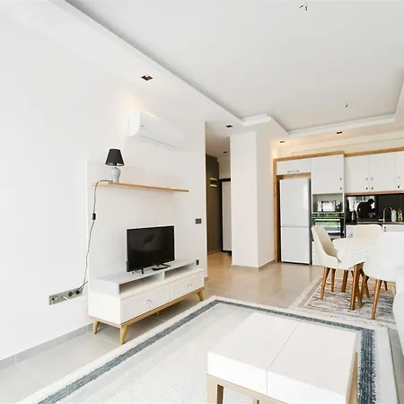 0004 Cozy 1 Bedroom For Rent In A Modern Residential Complex With Facilities , Mahmutlar Apartament